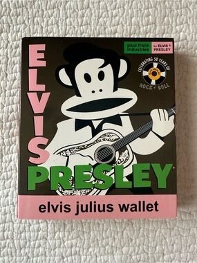 Paul Frank x Elvis Presley Elvis Julius Wallet - Vintage Y2K